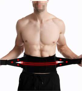 Ceinture de soutien lombaire <span class=keywords><strong>pour</strong></span> hommes et femmes avec bretelles amovibles <span class=keywords><strong>pour</strong></span> une protection confortable. - Product Image 4