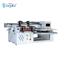 Impresora UV Industrial Yinghe 6090, Integrada con Cama Plana Izquierda y Rodillo Derecho, Equipo de Inyección de Tinta UV para Acrílico, Vidrio, Cuero