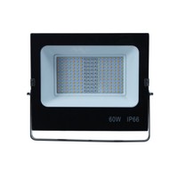 Lampu sorot led rumah aluminium ip66 RGB + CCT, lampu led kendali aplikasi wifi 60w dapat diganti, lampu banjir