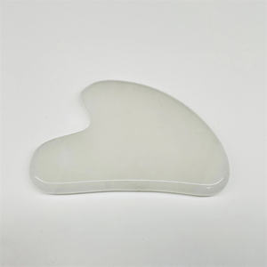 Изготовленный на заказ логотип Опалит Gua Sha Cuarzo доска для соскабливания сердце гуаша камень розовый кварц Gua Sha инструмент для лица Натуральный Нефритовый камень - Product Image 6