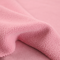 Farb anpassung 350g/m² dickes, festes, doppelseitiges Micro-Polyester-Home-Deco-Polar-Fleece-Gewebe