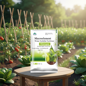Fertilizante foliar en polvo NPK de alto contenido en nitrógeno, soluble en agua, con oligoelementos quelados 30-10-10+TE para melón, frutas y verduras. - Product Image 2