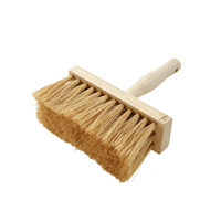 Brosse de balayage en sisal naturel pour plafond, idéale pour le nettoyage de la poussière de la plâtre, la préparation à la peinture