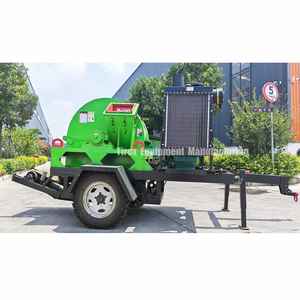 Machine de traitement du bois haute productivité 220V broyeur de branches minces et épaisses déchiqueteuse avec composants de noyau de moteur - Product Image 1