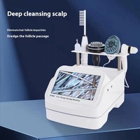 Five-in-One Desktop Scalp Care Instrument Hair Follicle and Skin Analyzer Detector with US Plug for Head