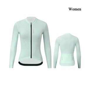 Batch Custom Made UV Resistant Long Sleeve Full Zip Cycling Top for Mountain & <b>Road</b> Bicycle Riding Sports Training - Product Image 2
