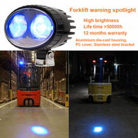 Projecteur lumineux bleu pour chariot élévateur, produit de sécurité pour voitures, offre spéciale, prix d'usine