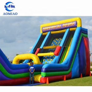 Thương mại Combo Inflatable leo núi đá trượt Inflatable Inflatable trở ngại khóa học - Product Image 4