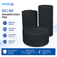 G3 G4 Filter Karbon Aktif Kepadatan Tinggi Gulungan, Keunggulan Sumber Daya Industri, Tahan Api untuk Pabrik Percetakan, Penghilang VOC