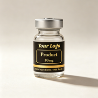 Etiquetas de Código de Barras Personalizadas con Adhesivo Fuerte, Resistentes al Agua y al Calor, de 3ml, 5ml y 10ml, Etiquetas de Vinilo PVC para Viales