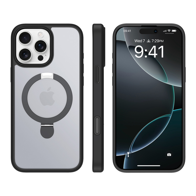 Wholesale Mobile Phone case with Bracket Customised Anti-fingerprint Shockproof Custom iPhone 17 16 Case