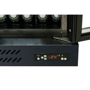 Réfrigérateur à boissons commercial à température unique, 4 portes, à poser sur comptoir, avec contrôle numérique de la température et dégivrage automatique TG - Product Image 6