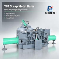 Prensa Hidráulica para Metal en Oferta, Equipo de Reciclaje para Empacar Láminas de Aluminio y Virutas de Hierro