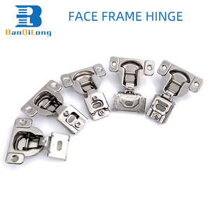 アメリカンタイプ隠し1-1/4インチ1/2インチ35mmカップフェイスフレームヒンジUSAキッチンキャビネットニッケル隠しミニ家具ヒンジ - Product Image 2