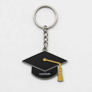 Wholesale Custom Events Parties Ceremony Keychains <b>University</b> School Graduation Souvenir Keyring - Product Image 2