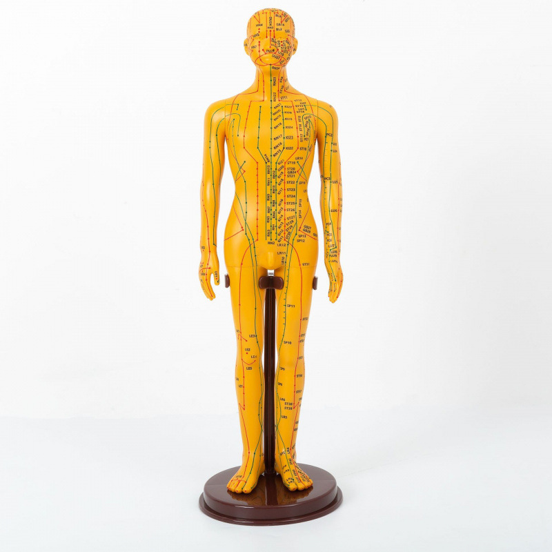 Copper-colored soft-style female mannequin