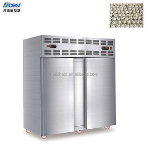 Congelador vertical con ruedas de 1400L, de acero inoxidable, congelador profundo con ruedas, congelación rápida para alimentos y bebidas - Product Image 3