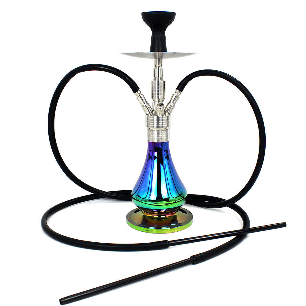 Green colorful double tube