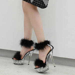 15 सेमी फैक्टरी थोक सेक्सी महिला पार्टी सैंडल विदेशी नृत्य जूते महिला पोल नृत्य जूते - Product Image 6