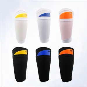 Wholesale Custom Sports Safety Protective Leg Pad Sleeves Compression Soccer Football Calf Shin Guard Sock