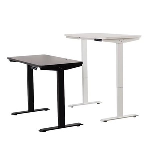 Escritorio de oficina de pie minimalista moderno ajustable de un solo motor, muebles de ordenador de juego ajustables en altura para uso hospitalario - Product Image 1