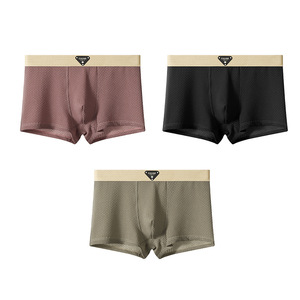 Ropa Interior Masculina al por Mayor ODM de Alta Calidad, Cómoda y Transpirable, Calzoncillos <span class=keywords><strong>Boxer</strong></span> para <span class=keywords><strong>Hombre</strong></span> de Talla Grande - Product Image 5