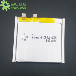 Cp224035 비 충전식 리튬 이온 배터리 600mah 배터리 리튬 3v cp 배터리 - Product Image 2