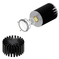 Refroidisseur d'air pour processeur personnalisé HTX, radiateur en cuivre à roulement fluide, LED colorée 3PIN, 25dBA, 1600 RPM, boîtier d'ordinateur, PC de jeu