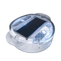 Vente en gros directe usine : Marqueur routier solaire LS-28 à LED intégrée en PC, étanche IP68, capacité de charge 30 tonnes, pour la sécurité routière