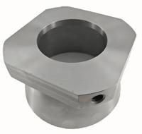 Nouvelles services de fabrication de creusets multi-axes en acier inoxydable S316 de qualité alimentaire par usinage CNC de précision – Vente directe usine