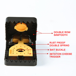 Pièges à rats en plastique solide réutilisables pour la maison et le jardin, <span class=keywords><strong>attrape</strong></span>-rats portable qui fonctionne, piège à <span class=keywords><strong>souris</strong></span>, meilleur piège à rats - Product Image 4