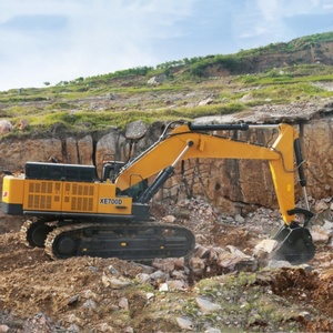 69 tấn 4.6 <span class=keywords><strong>CBM</strong></span> xe700d lớn Thủy lực bánh xích khai thác mỏ máy xúc giá - Product Image 2