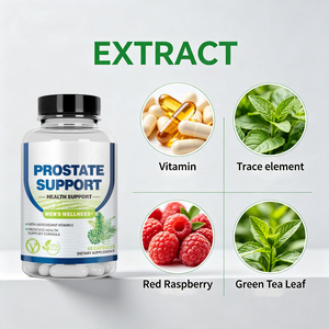 Fabricant de compléments alimentaires, capsules de soutien de la prostate pour hommes adultes, vente en gros personnalisée, OEM/ODM, activité antioxydante, naturel, végétalien - Product Image 4