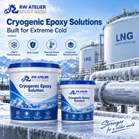 Résine époxy cryogénique RW ATELIER pour réservoirs de stockage de GNL -196 ° Composites à faible température, renforcement anti-fissuration, résistance aux chocs thermiques