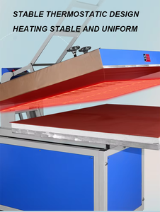 Large Manual Heat Press Machine 80x100 31x39 PY-SD8010 Sublimation Clothes Flatbed <b>Printer</b> 240kg HY8010 Large Capable of - Product Image 4