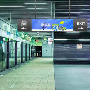 Fabrik Großhandel Stretched Bar Icd Display Digital Signage und Displays Werbung Doppelseitige Stretched Bar LCD-Display - Product Image 2