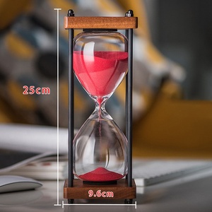 Sáng tạo nhà phòng khách trang trí kim loại cổ điển cát đồng hồ cát trang trí hẹn giờ đồng hồ cát đồng hồ cát giờ - Product Image 6