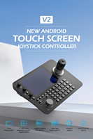 Contrôleur de joystick PTZ pour vidéoconférence et diffusion en direct, écran tactile avec décodage couleur et écran LCD avec image HD