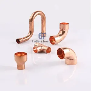 Chất Lượng Cao Ống Nước Đồng Phù Hợp Nén Phù Hợp Brass Nữ Ferrule Doanh Khuỷu Tay Cho Ống Đồng