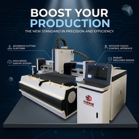 Máquina de Corte Láser de Fibra CNC Totalmente Automática de 1000W 3015, Equipo Láser