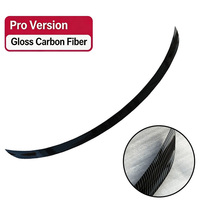 Aileron de coffre arrière universel en fibre de carbone de haute qualité, style bec de canard, noir brillant, pour berline Model Y 2025+, vente en gros