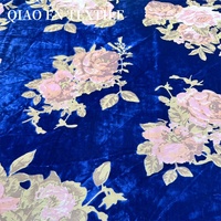 Nouveau Style chinois Style National rayonne tissu robe Cheongsam chemise ensemble creux brocart velours brodé tricoté en relief