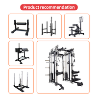 En gros, Rack de musculation multifonction 3x3 en acier de calibre 11 robuste pour salle de sport à domicile, avec Smith Machine, Functional Trainer et Cage à câbles