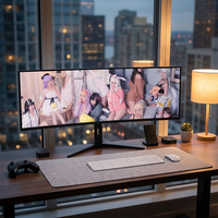 Factory Custom 40 Inch 4K HD IPS 21:9 Curved Gaming Desktop Monitor Professional 60Hz 1ms Response 300cd/m Brightness Wide View