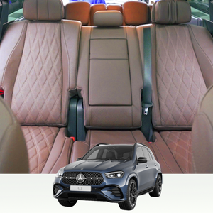 ชุดหุ้มเบาะรถยนต์แบบเต็มคันสำหรับ Mercedes-Benz GLE400e ปี 2020 -- สีน้ำตาลโกโก้ - Product Image 3