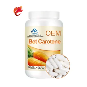 Verbessern Sie natürliche Beta-Carotin-Harde Kapseln Essenz-Supplement 1000-Mg-Produkt