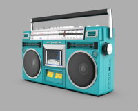 Vofull – lecteur de Cassette Portable sans fil, Audio stéréo AM/FM, Radio rétro Boombox