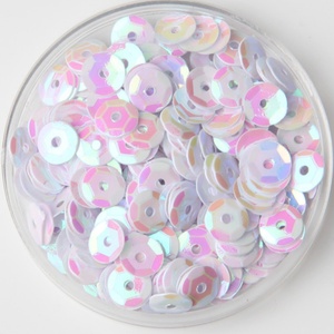 Hot Selling DIY Handmade PVC Milk Color Concave <b>Sequins</b> for Jewelry and Dance Clothing Pieces <b>Sequins</b> Accessories - Product Image 6