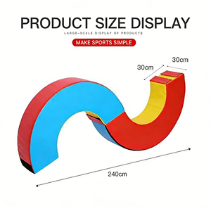 Equipo de Gimnasio de Espuma Suave y Duradero para Niños Pequeños, Ecológico para Interiores, Esponja de Escalada para Bebés, Parque Infantil, Entrenamiento Sensorial y Terapia - Product Image 3