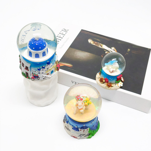 Bán buôn đồ trang trí quả cầu pha lê nhựa tùy chỉnh, quả cầu nước làm quà tặng Giáng sinh, bán buôn quà lưu niệm - Product Image 2